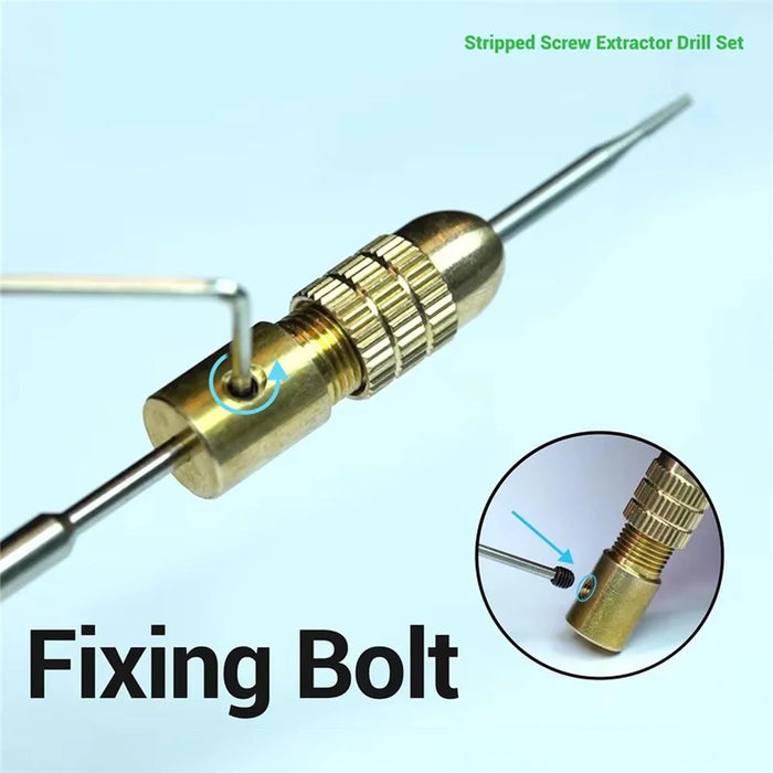 2UUL SD90 Stripped Screw Extractor Drill Set Carbide Tungsten Steel Bits for Phone Repair - 3