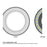RF4 KSLID OK-13 35-LED Ring Light for Binocular Trinocular Stereo Microscope Adjustable Brightness - Black - 4