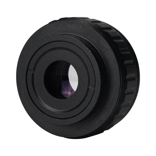 RF4 0.5X Microscope Camera Lens Adapter CTV C-Mount Reducer Lens for HAYEAR AmScope Stereo Microscope - Black - 1
