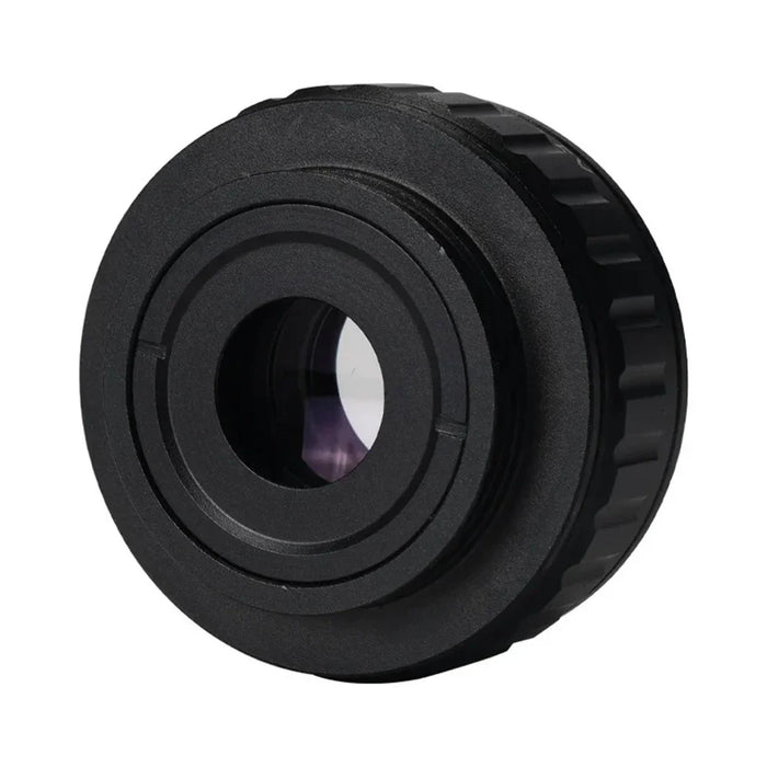 RF4 0.5X Microscope Camera Lens Adapter CTV C-Mount Reducer Lens for HAYEAR AmScope Stereo Microscope - Black - 1