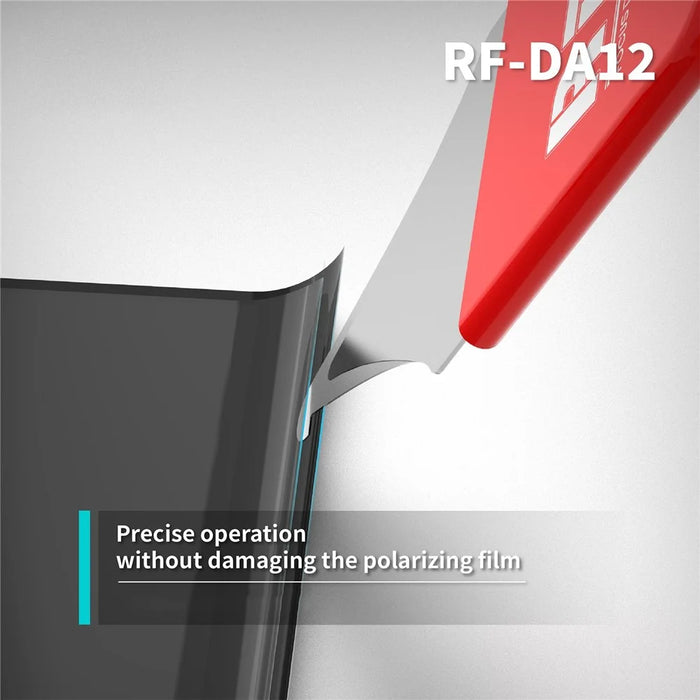 RF4 RF-DA12 4Pcs Phone Disassembly Blades 0.1mm Ultra Thin Repair Tools for Screen Opening PCB Rework - 4