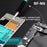 RF4 RF-M6 Magnetic Screw Organizer Board 6-Zone Storage Pad with Sharpening Stone for Phone PC Repair - 4