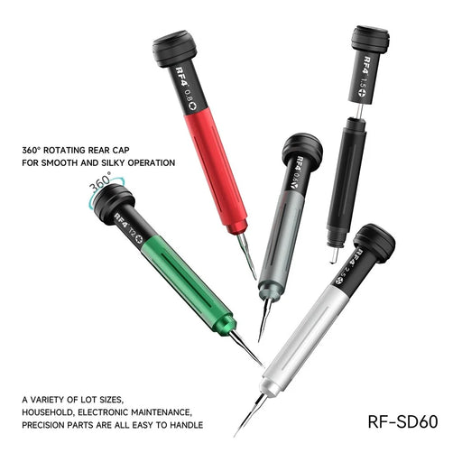 RF4 RF-SD60 5 in 1 Phone Repair Screwdriver Set Glass Breaker Pen for Mobile - 2