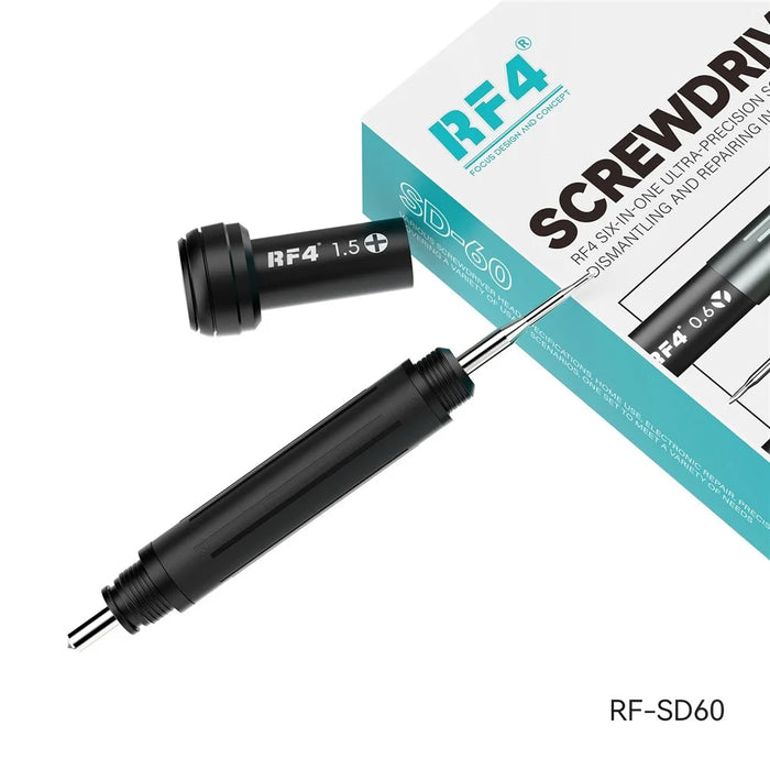 RF4 RF-SD60 5 in 1 Phone Repair Screwdriver Set Glass Breaker Pen for Mobile - 6