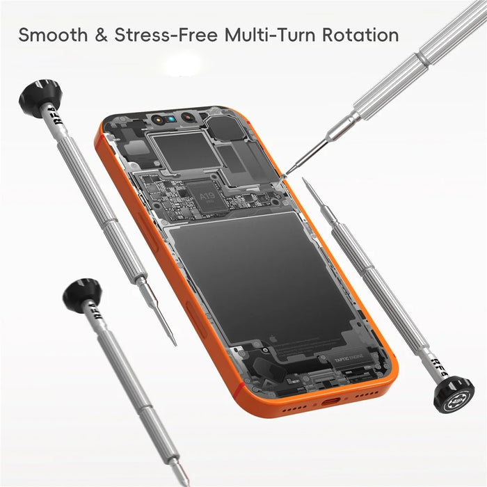RF4 RF-SD17 Mini Screwdriver Set  Precision Repair Tool Kit with Magnetic Tips for Phone Electronics - 3