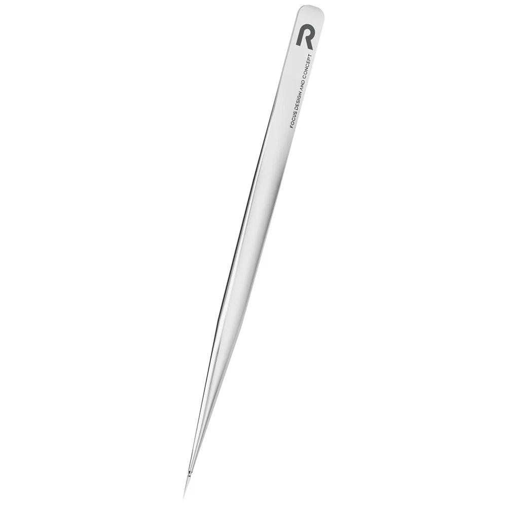 RF4 RF-TZ01 Ultra-Sharp Precision Stainless Steel Tweezers HRC40 Hardness Tweezers for Electronics Repair - 1