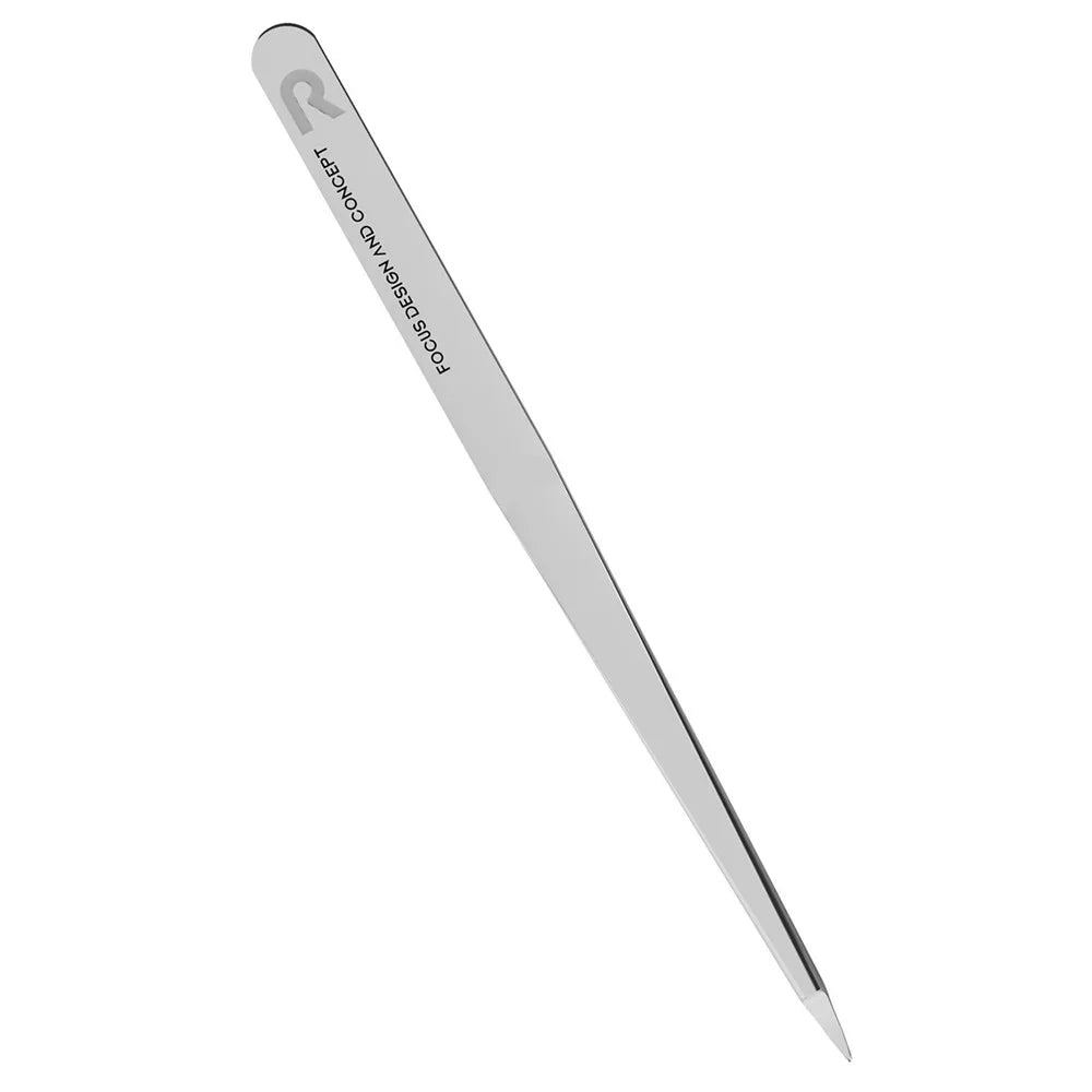 RF4 RF-TZ02 High Precision Tweezers Anti-Magnetic Stainless Steel Fine Tip Tweezers for PCB Electronics Repair - 1
