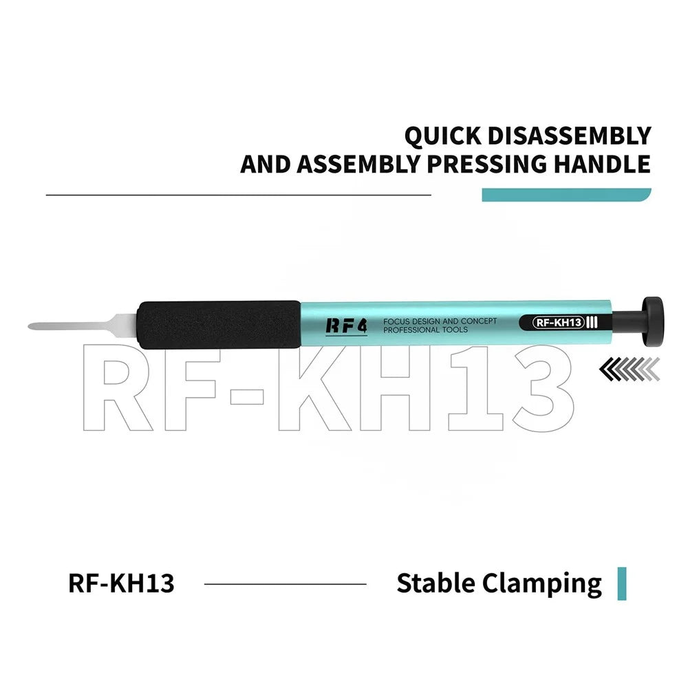 RF4 RF-KH13 Quick Release Press Handle Aluminum Alloy Scraper Tool for PCB Repair - 3