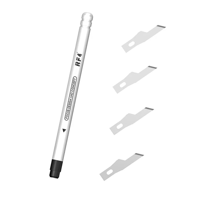 RF4 RF-HD12A Multi-Function Blade Set Phone Repair Scraper Knife with 4Pcs Blades - 1
