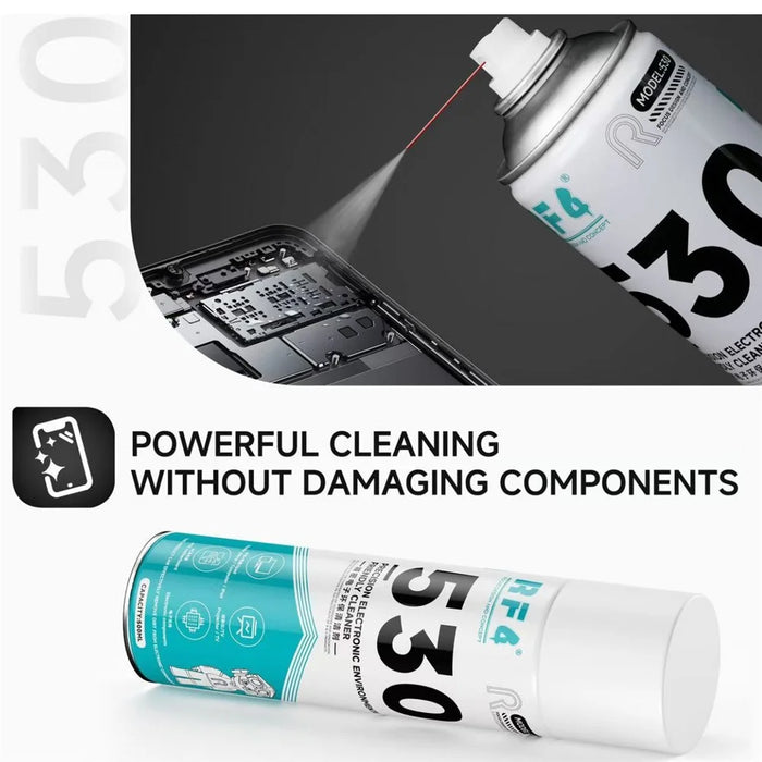 RF4 530 500ml Electronic Cleaner Precision Cleaning Spray for Phone Camera Lens Screen Glasses - 2