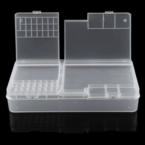 W203 Double Layer Mobile Phone Repair Storage Box for IC Parts Smartphone Opening Tools Collector - 1