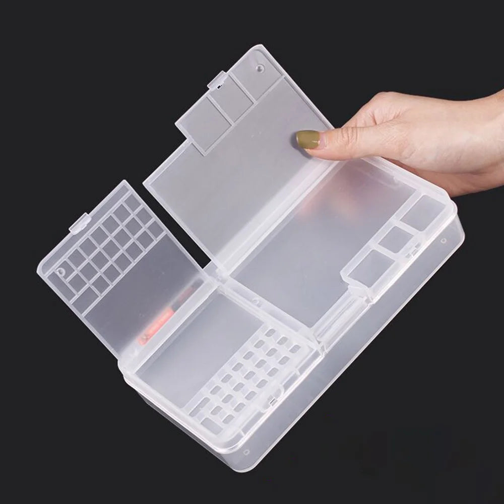 W203 Double Layer Mobile Phone Repair Storage Box for IC Parts Smartphone Opening Tools Collector - 6