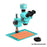 RF4 RF-7050-PO4-4K Stereo Microscope 4K HD Camera 7X-50X Zoom 144 LED Ring Light for PCB Repair - 6