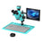 RF4 RF-7050TVD2+2KC2PRO+S010 2K HD Camera Trinocular Stereo Microscope 7-50X Zoom for PCB Repair - 1