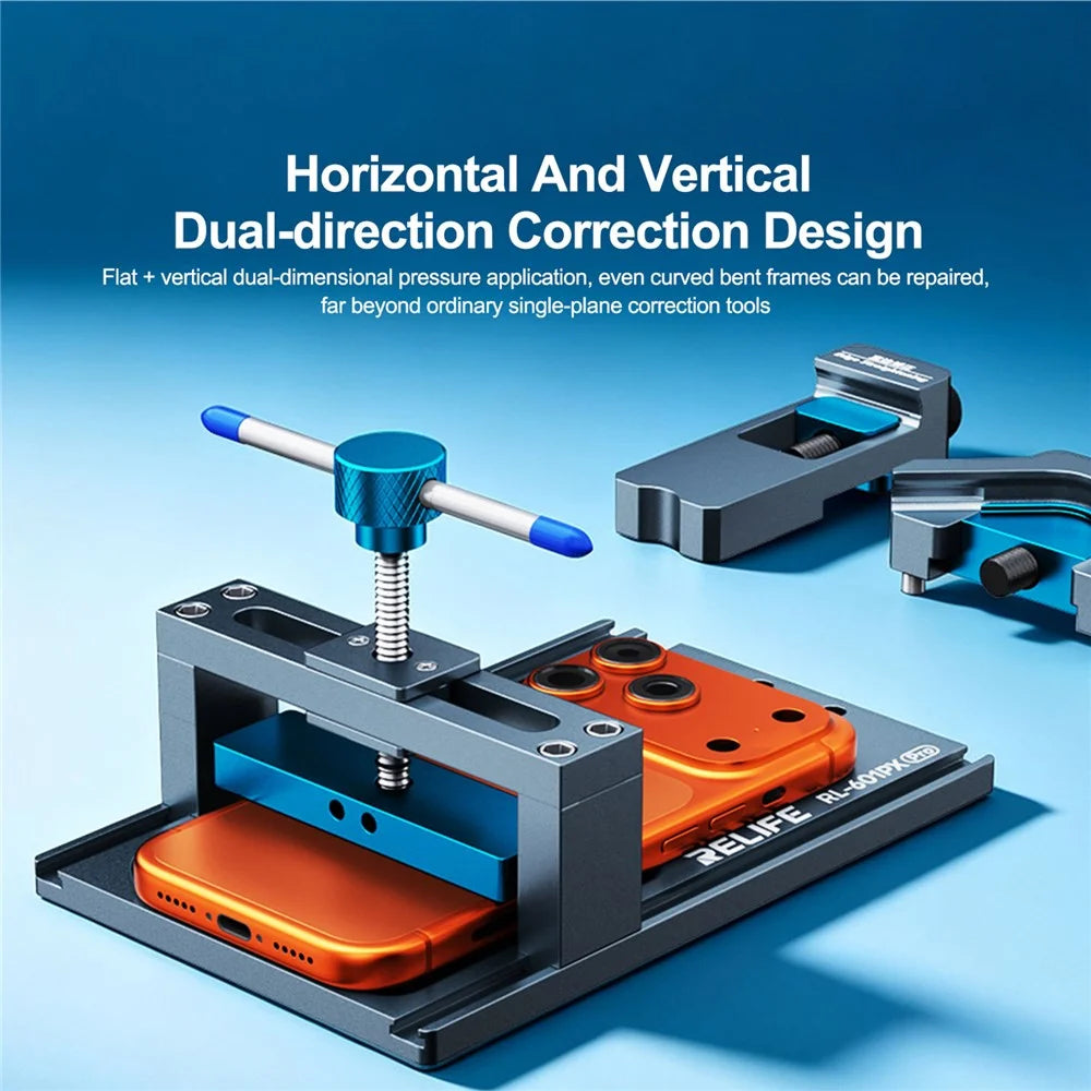 RELIFE RL-601PX Pro Multifunctional Border Corrector Phone Frame Repair Fixture with Detachable Blocks - 5