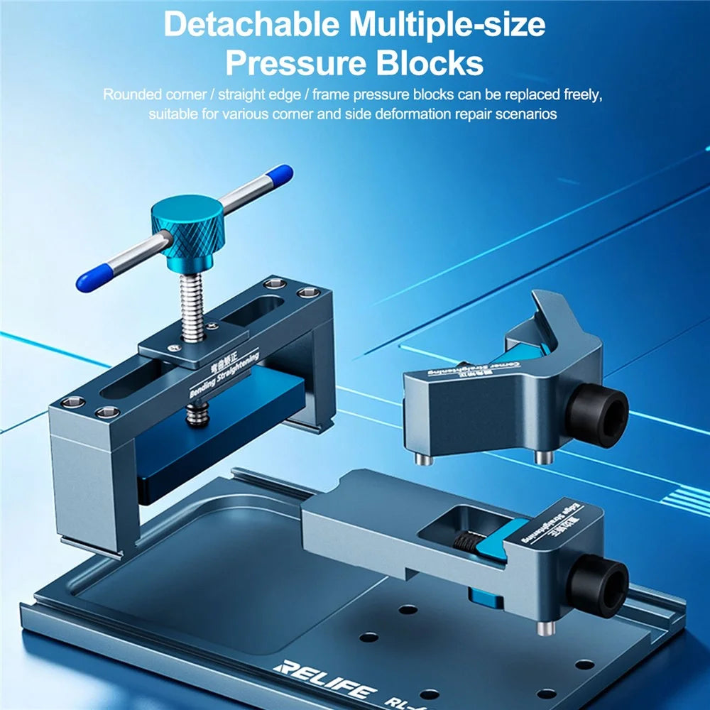 RELIFE RL-601PX Pro Multifunctional Border Corrector Phone Frame Repair Fixture with Detachable Blocks - 6