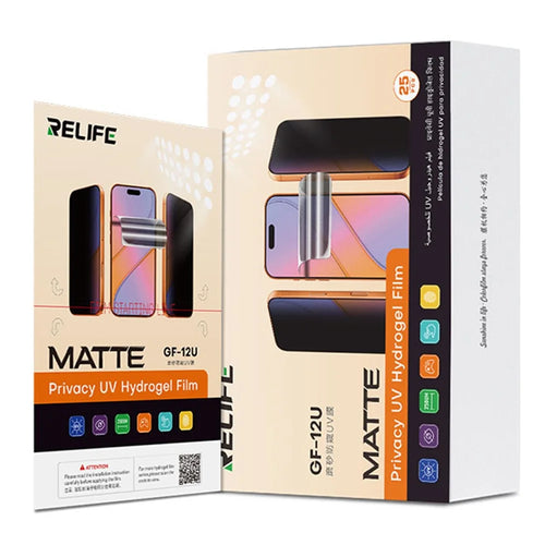 RELIFE GF-12U 25Pcs Privacy Matte UV Film PET Screen Protector for 7 inch Devices - 1