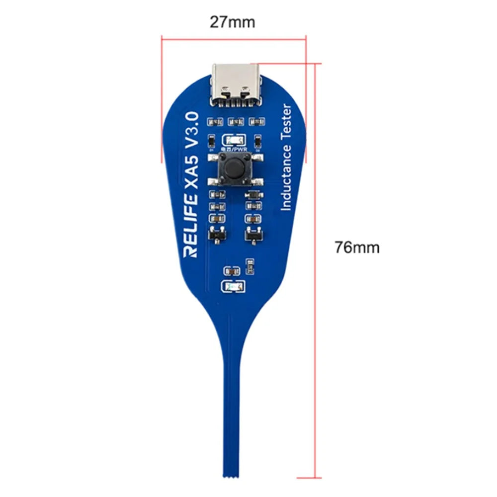 RELIFE XA5 V3.0 Inductance Multifunction Tester Electromagnetic Induction Fault Detector - 7