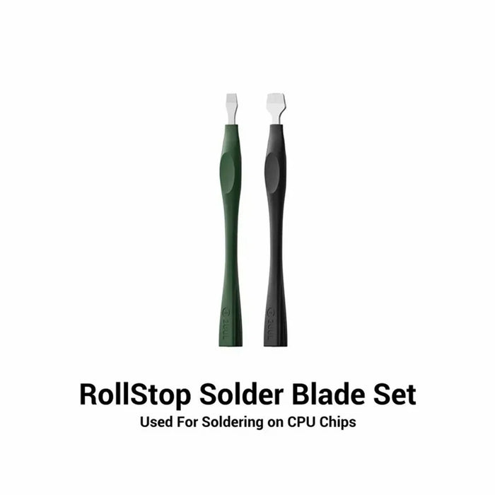2UUL DA19 2Pcs RollStop Anti-Rolling Solder Blade Set for CPU Chip Reballing - 7