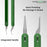 2UUL DA22 5Pcs Hand Finish QUICK Blade Set for PCB Underfill Glue Removal - 3