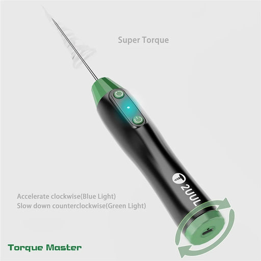 2UUL DA51 High Torque Motorized Adhesive Remover Rechargeable Glue Removal Tool for Phone Repair - 2