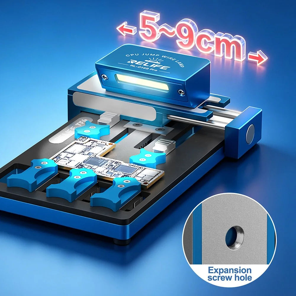 RELIFE RL-014G Pro Magnetic LED Fill Light Set 300lm COB for Chip Motherbaords Repair Tool - 2