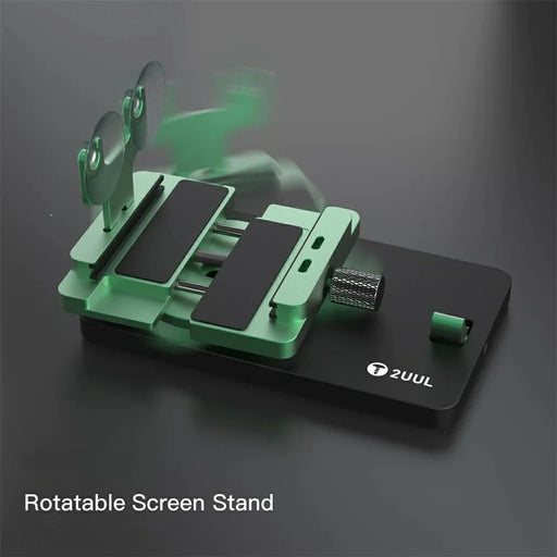 2UUL BH06 Rotatable LCD Screen Stand Phone Repair Fixture with Dual Suction Cups - 2