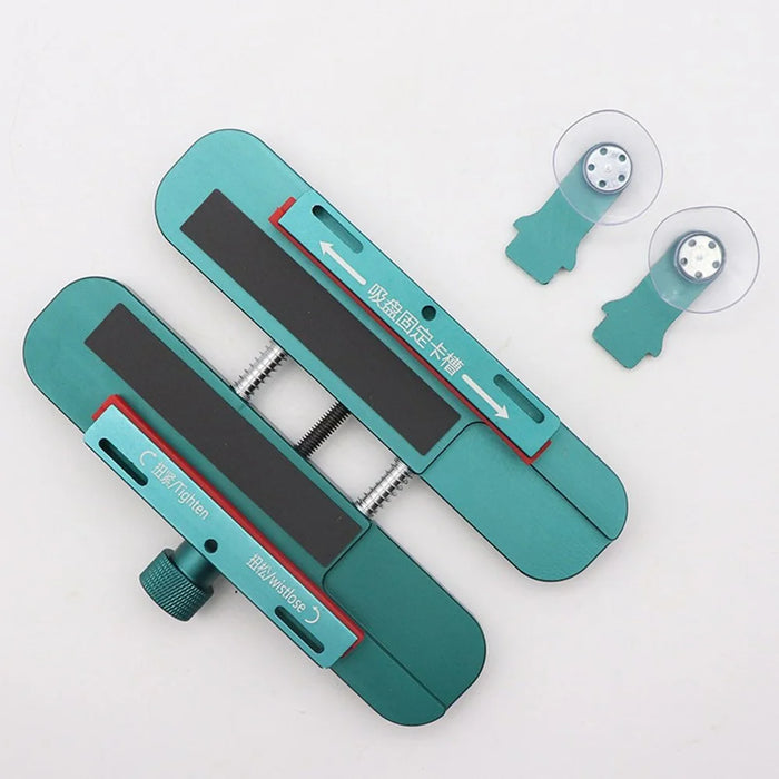 002 Phone Screen Repair Clamp Suction Cup Aluminum Alloy Side Clamp Fixture - 3