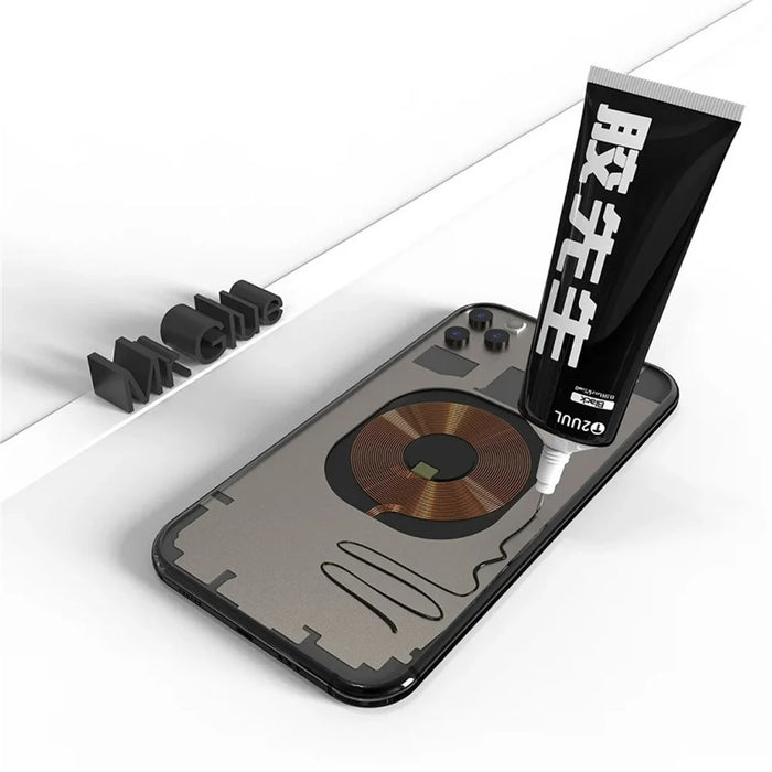 2UUL Mr. Glue 25ml Multi-purpose Repair Glue Quick-Drying Phone Repair Precision Adhesive - DA41 Black - 2
