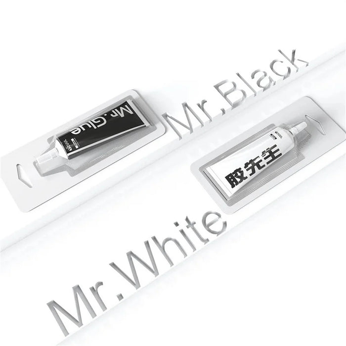 2UUL Mr. Glue 25ml Multi-purpose Repair Glue Quick-Drying Phone Repair Precision Adhesive - DA41 Black - 4