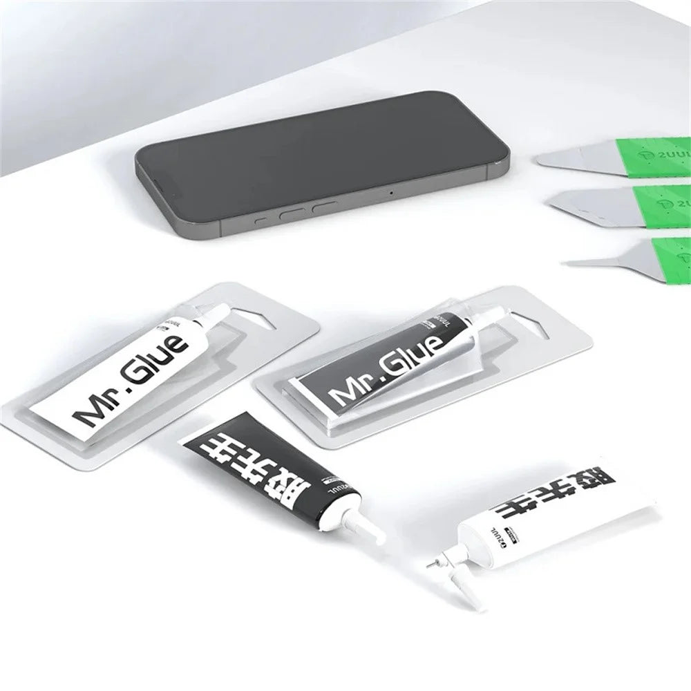 2UUL Mr. Glue 25ml Multi-purpose Repair Glue Quick-Drying Phone Repair Precision Adhesive - DA41 Black - 5