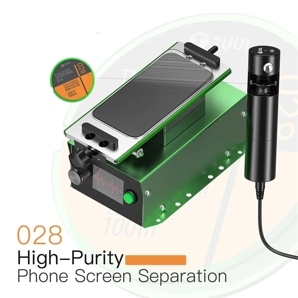 2UUL WS-028 0.028mm x 100m Tungsten Separation Wire Repair Tool for Phone Screen - 3