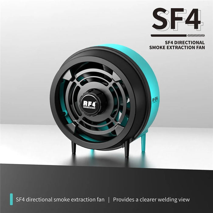 RF4 RF-SF4 Directional Smoke Extraction Fan 12cm Exhaust Fan for Soldering Electronics Repair - 5