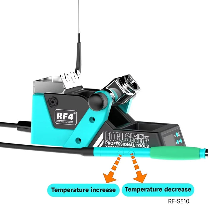RF4 RF-S510 Intelligent Desoldering Station HD LCD Display Phone Motherboard Chip Repair Tool - EU Plug - 6