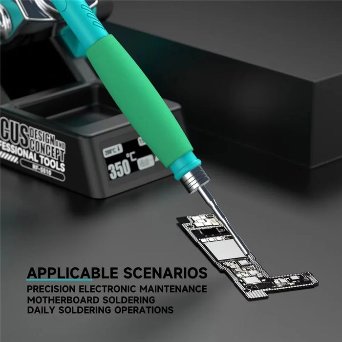 RF4 RF-S510 Intelligent Desoldering Station HD LCD Display Phone Motherboard Chip Repair Tool - EU Plug - 7