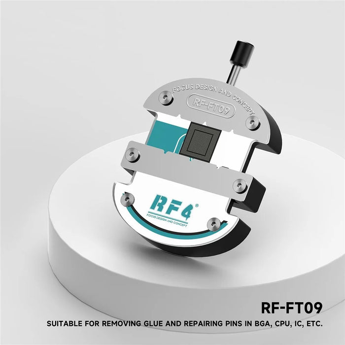 RF4 RF-FT09 Universal Repair Fixture Trackless Planar CNC for CPU BGA IC Glue Removal - 6