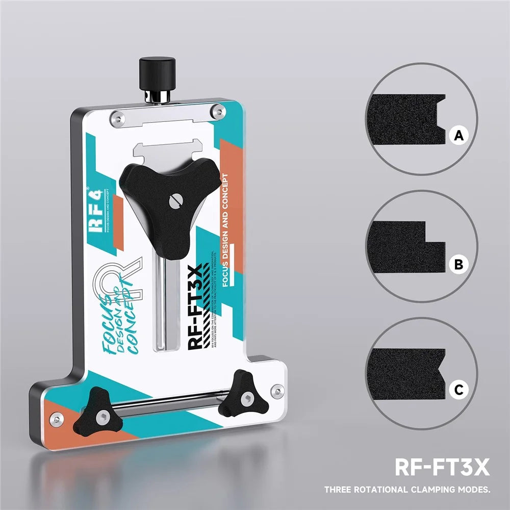 RF4 RF-FT3X Multifunctional PCB Fixture Heat-Insulating Repair Holder for Phone Motherboard - 3