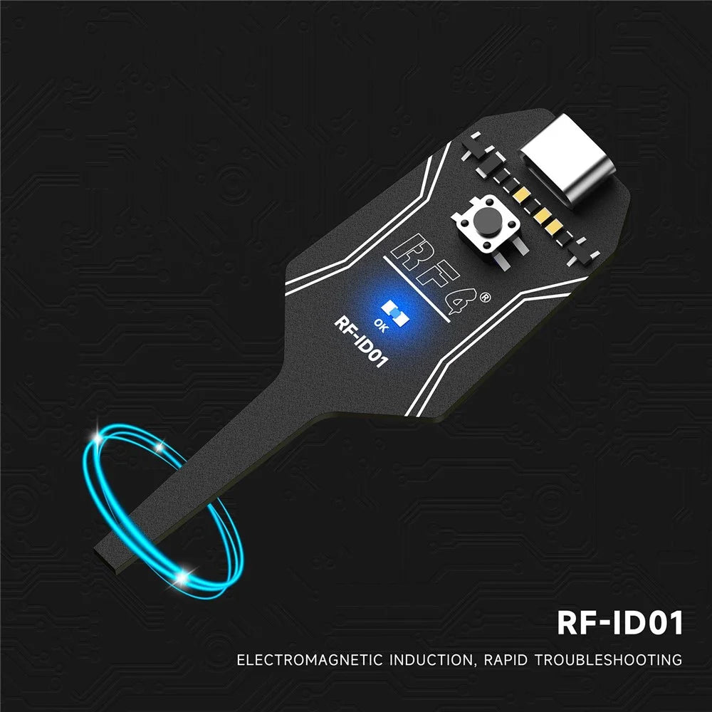 RF4 RF-ID01 Inductance Tester High-Precision Electromagnetic Fault Detection Tool - 2