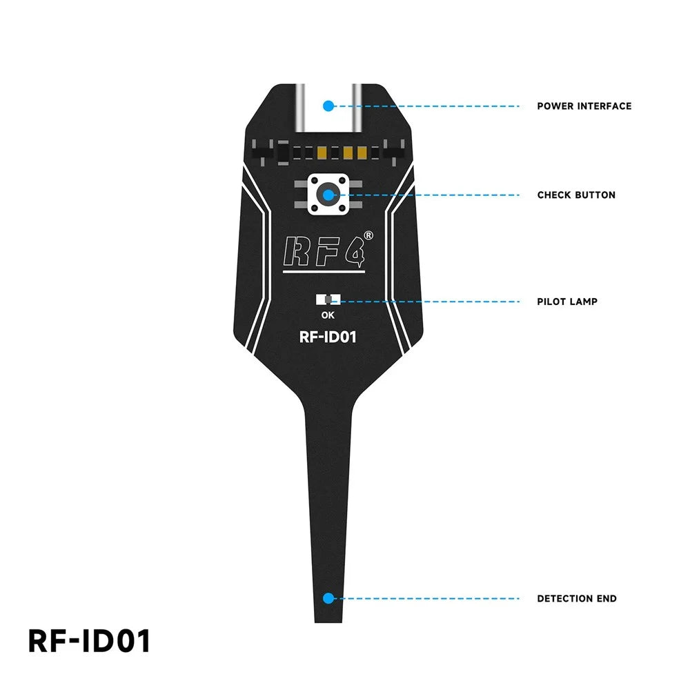 RF4 RF-ID01 Inductance Tester High-Precision Electromagnetic Fault Detection Tool - 5