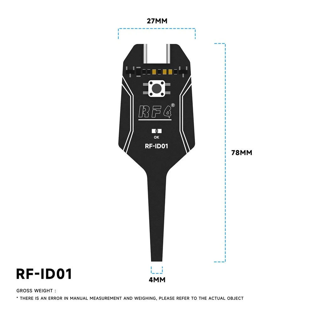 RF4 RF-ID01 Inductance Tester High-Precision Electromagnetic Fault Detection Tool - 6