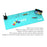 RF4 RF-PO16 Silicone Maintenance Pad High Temperature Resistant Mat with Storage Rack for Soldering - 2