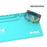 RF4 RF-PO16 Silicone Maintenance Pad High Temperature Resistant Mat with Storage Rack for Soldering - 4