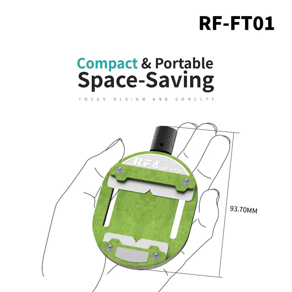 RF4 RF-FT01 2 in 1 Mini Clamping and Sharpening Fixture for Chip Motherboard Repair Tool - 4
