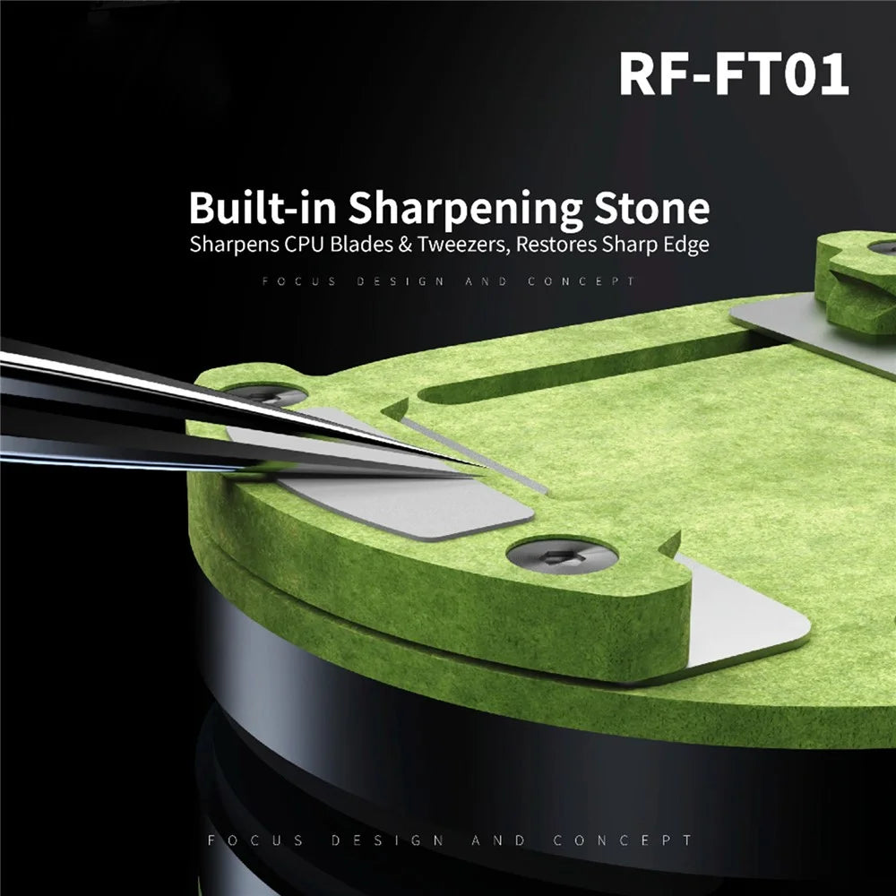 RF4 RF-FT01 2 in 1 Mini Clamping and Sharpening Fixture for Chip Motherboard Repair Tool - 5