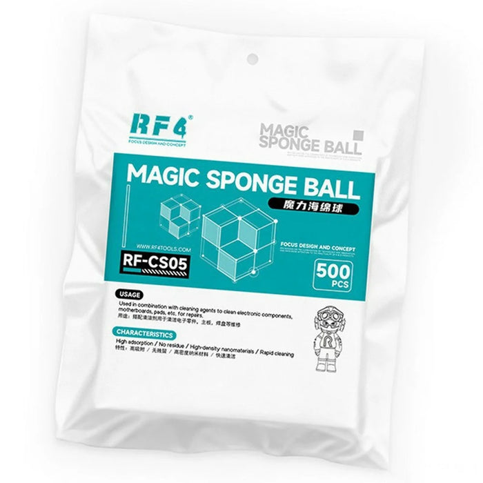 RF4 RF-CS05 Cleaning Sponge High-Density Magi Nano Sponge Balls for Soldering Iron - 1