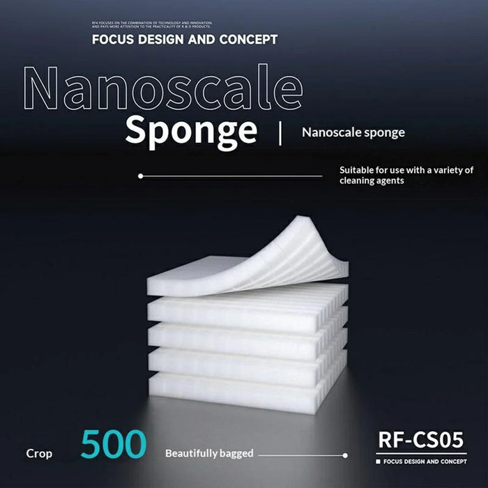 RF4 RF-CS05 Cleaning Sponge High-Density Magi Nano Sponge Balls for Soldering Iron - 4
