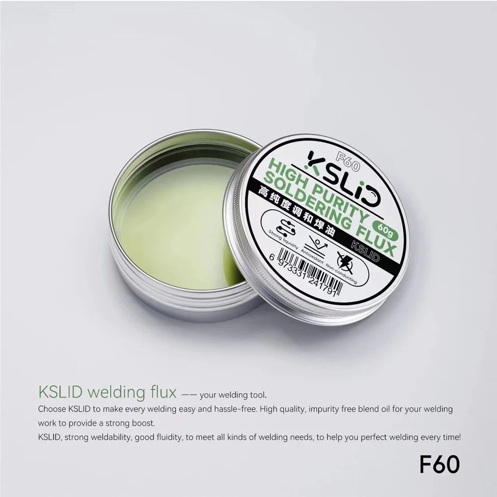 KSLID F60 Soldering Flux 60g High Purity Soldering Flux for Phone Repair - 3