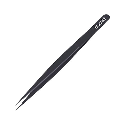 QIANLI INEEZY FX-03 0.15mm Fine Type Hand-polished Non-magnetic Precision Stainless Steel Tweezers for Jump Wire - 1