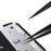 QIANLI INEEZY FX-04 0.15mm Wide Type Hand-polished Non-magnetic Precision Stainless Steel Tweezers - 7