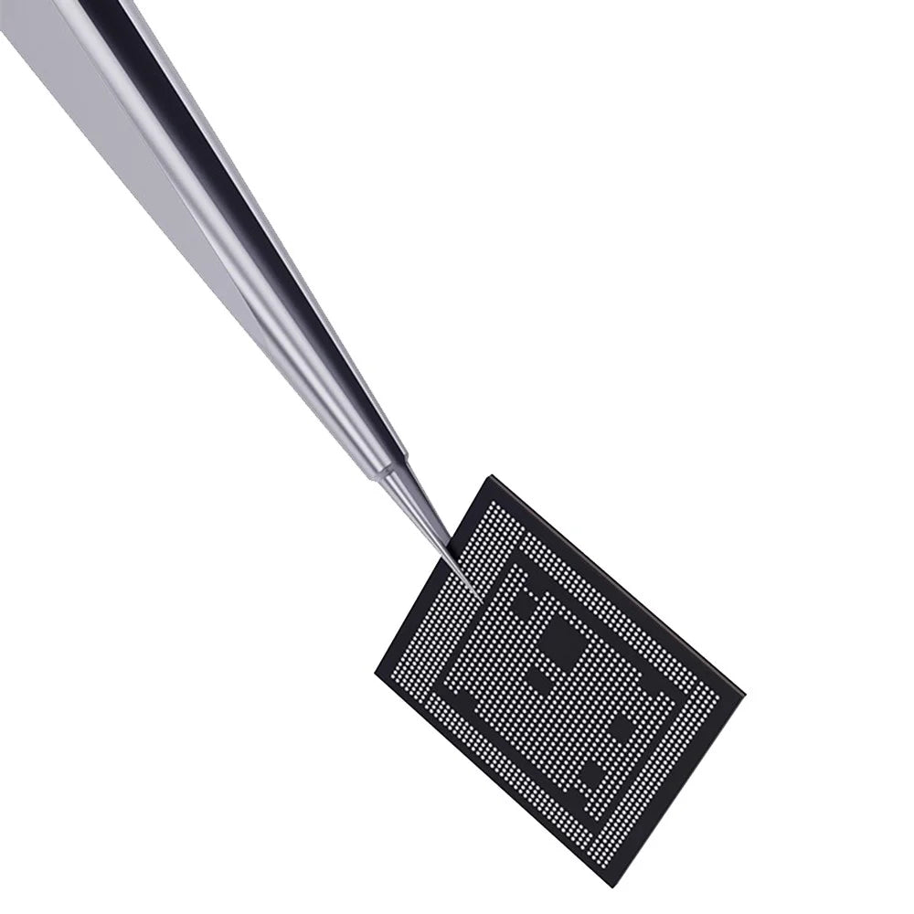 QIANLI INEEZY YK-02 Hand-polished Non-magnetic Precision Stainless Steel 0.1mm Wide Type Pointed Tweezers - 5